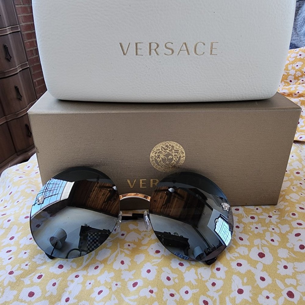 Versace Sunglasses - women's, with case and box